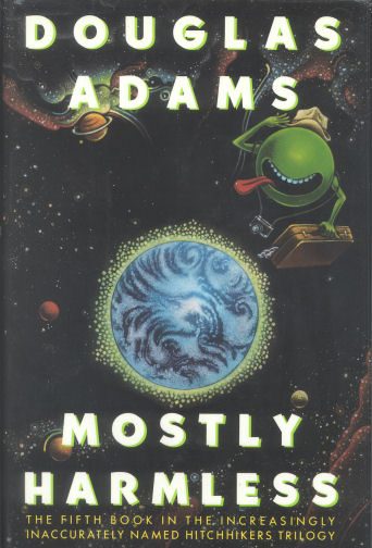 Обложка книги «Mostly Harmless»