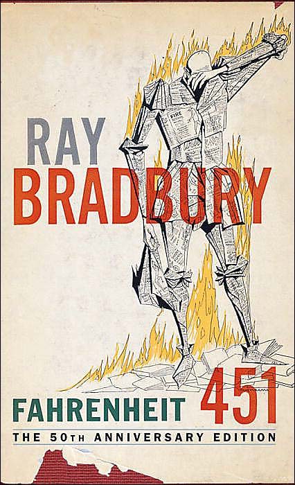 Обложка книги «Fahrenheit 451»
