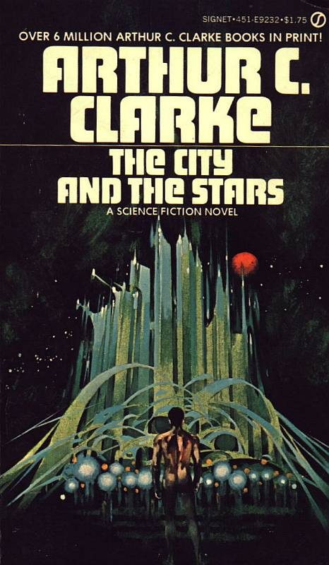 Обложка книги «The City and the Stars»