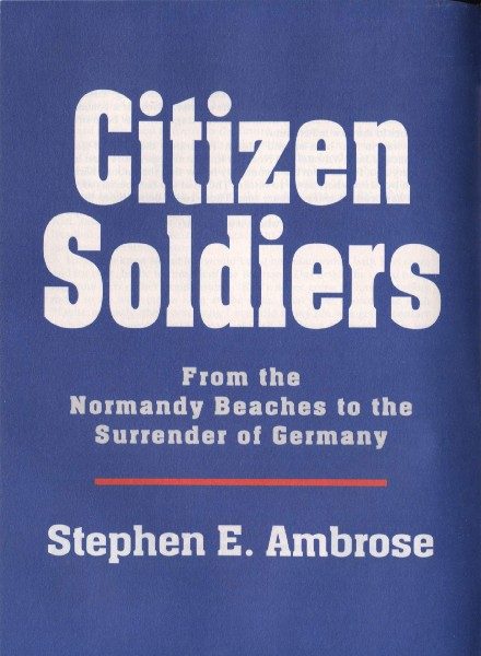 Обложка книги «Citizen Soldiers»