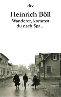 Обложка книги «Wanderer, kommst du nach Spa…»