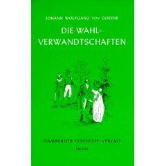 Обложка книги «Die Wahlverwandschaften»