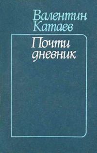 Обложка книги «Почти дневник»