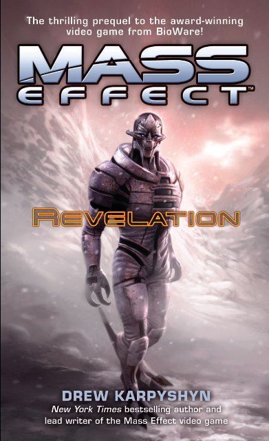 Обложка книги «Mass Effect: Revelation»