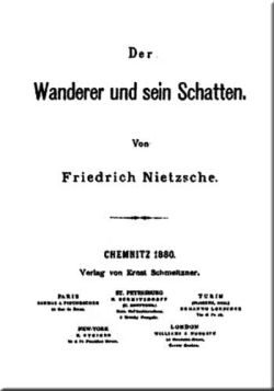 Обложка книги «Der Wanderer und sein Schatten»