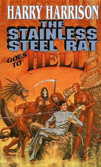 Обложка книги «The Stainless Steel Rat Goes to Hell»