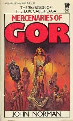 Обложка книги «Mercenaries of Gor»