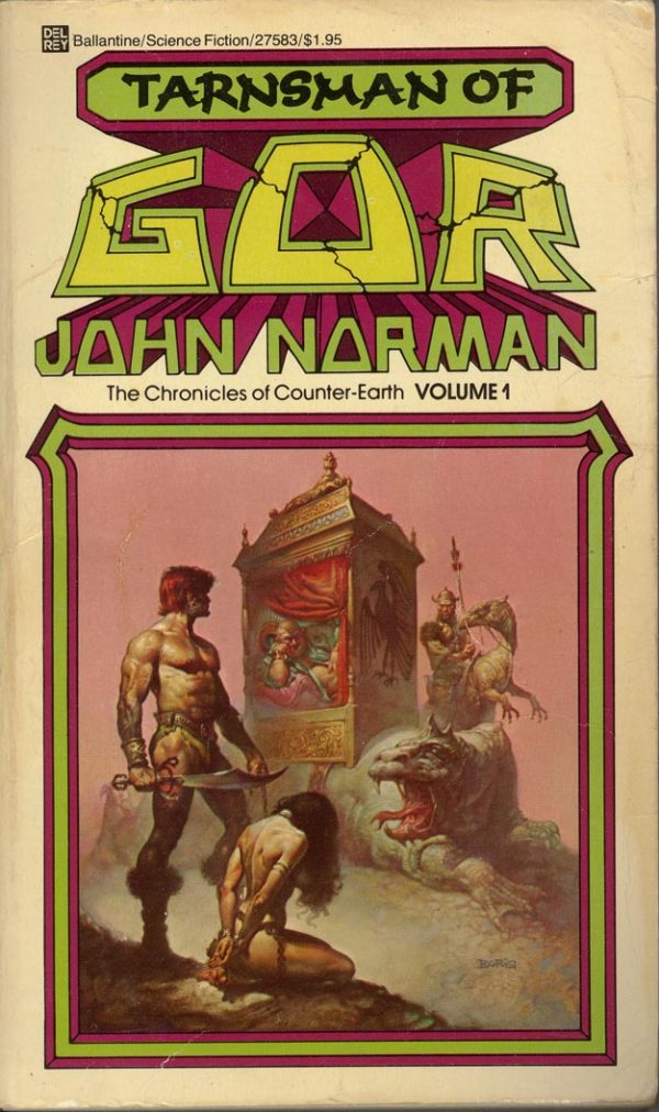 Обложка книги «Tarnsman of Gor»