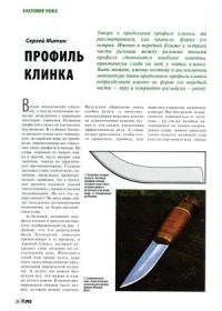 Обложка книги «Профиль клинка»