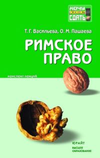 Обложка книги «Римское право: конспект лекций»