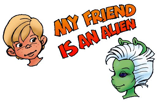 Обложка книги «My Friend is an Alien»