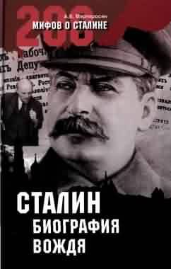 Обложка книги «Сталин: биография вождя»