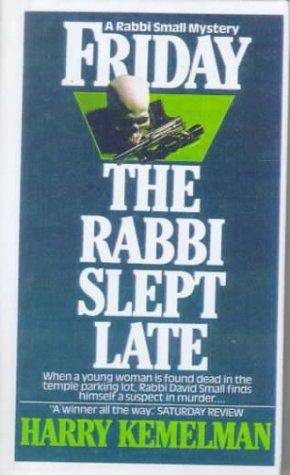 Обложка книги «Friday the Rabbi Slept Late»