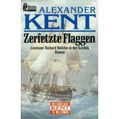 Обложка книги «Zerfetzte Flaggen: Leutnant Richard Bolitho in der Karibik»