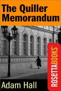 Обложка книги «The Quiller Memorandum»