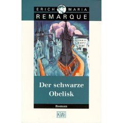 Обложка книги «Der schwarze Obelisk. Geschichte einer verspäteten Jugend»
