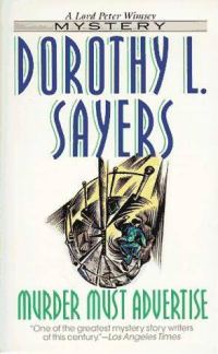Обложка книги «Murder Must Advertise»