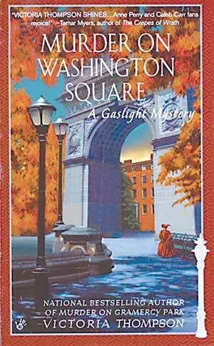 Обложка книги «Murder on Washington Square»