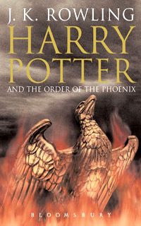Обложка книги «Гарри Поттер и Орден Феникса»