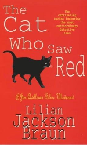 Обложка книги «The Cat Who Saw Red»