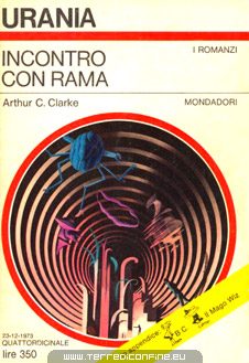 Обложка книги «Incontro con Rama»