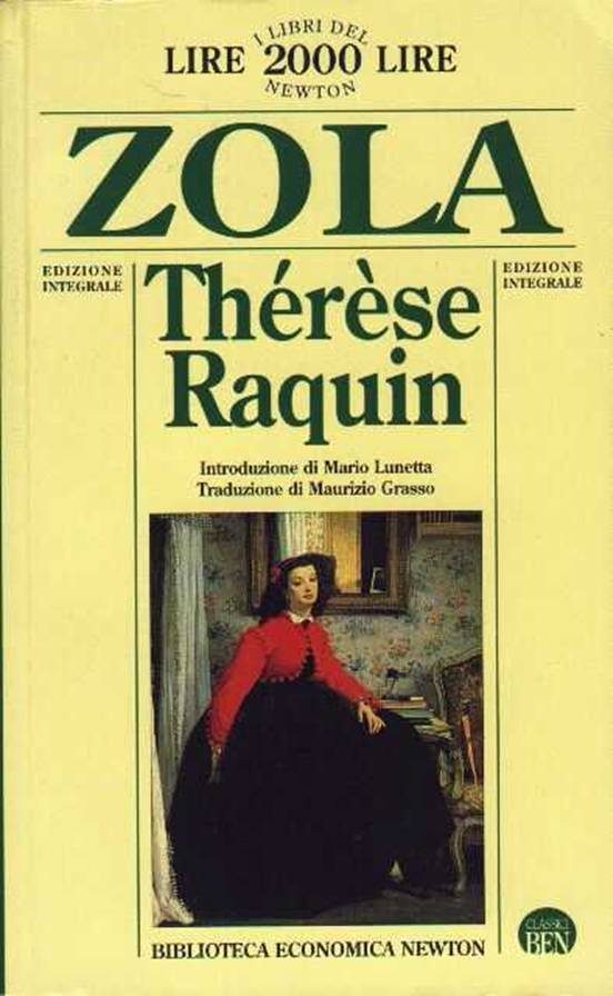 Обложка книги «Thérèse Raquin»