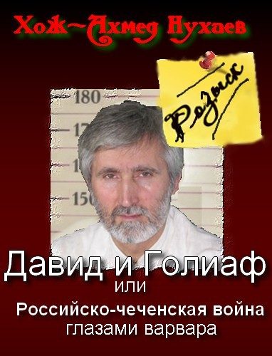 Обложка книги «Давид и Голиаф, или Российско-чеченская война глазами варвара»