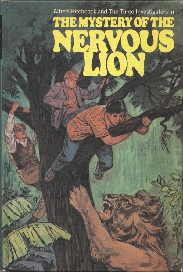 Обложка книги «The Mystery of the Nervous Lion»