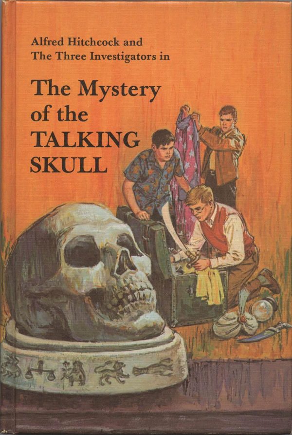 Обложка книги «The Mystery of the Talking Skull»