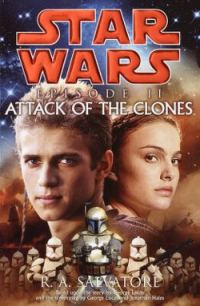 Обложка книги «Star Wars Episode II: Attack of the Clones»