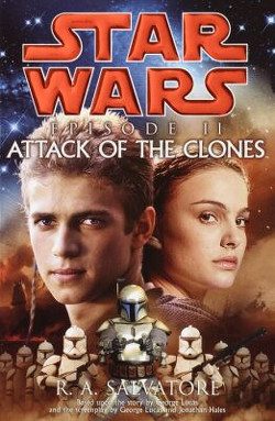 Обложка книги «Star Wars Episode II: Attack of the Clones»