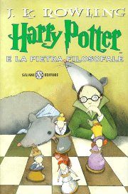 Обложка книги «Harry Potter e la pietra filosofale»