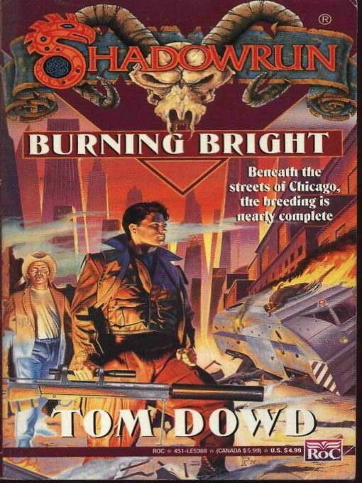 Обложка книги «Burning Bright»