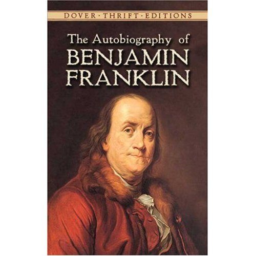 Обложка книги «Autobiography of Benjamin Franklin»