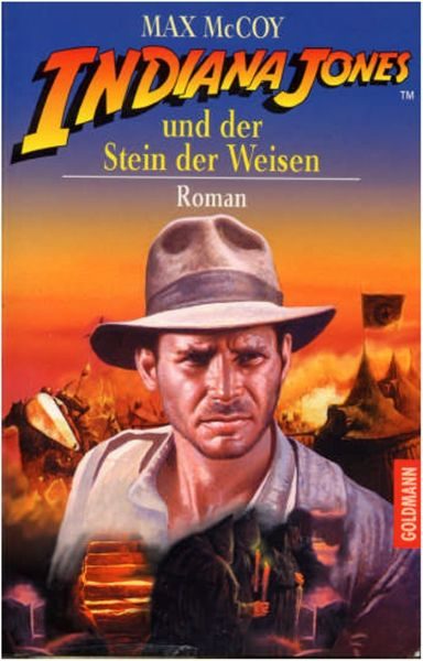 Обложка книги «Indiana Jones und der Stein der Weisen»