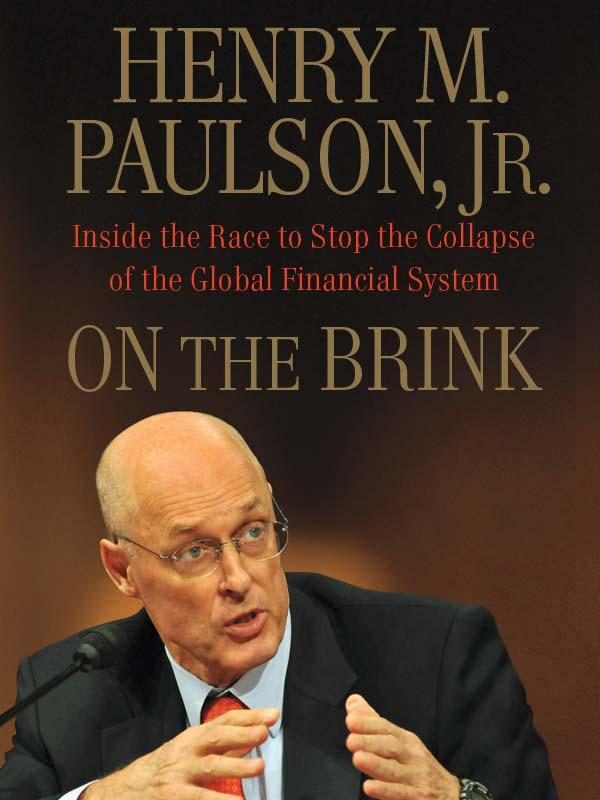 Обложка книги «On the Brink: Inside the Race to Stop the Collapse of the Global Financial System»