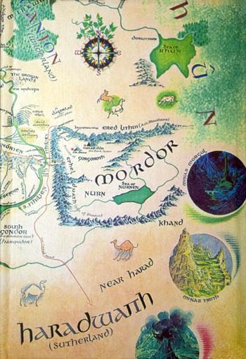 Обложка книги «Дорога в Средьземелье»