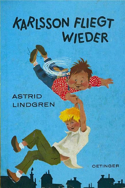 Обложка книги «Karlsson fliegt wieder»