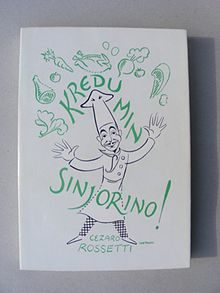 Обложка книги «Kredu min, sinjorino!»