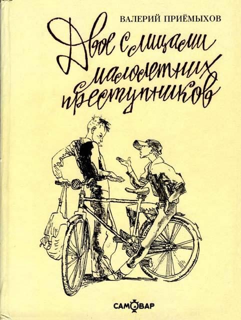 Обложка книги «Двое с лицами малолетних преступников»