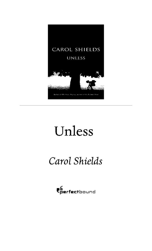 Обложка книги «Unless»