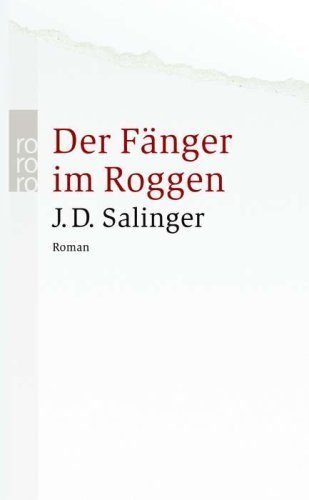 Обложка книги «Der Fänger im Roggen»