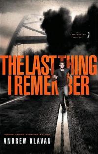 Обложка книги «The last thing I remember»