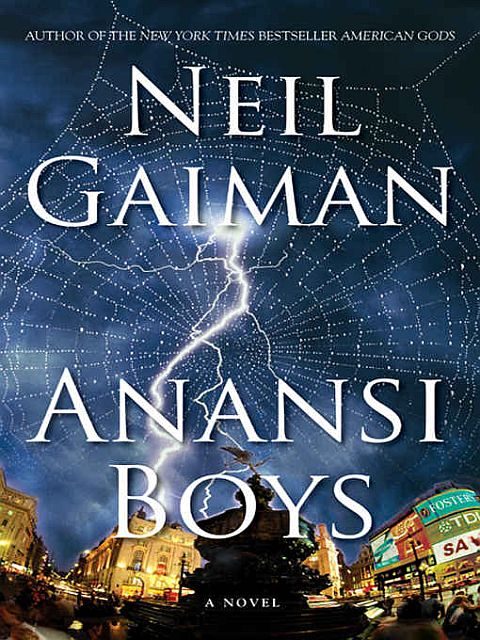 Обложка книги «Anansi Boys»