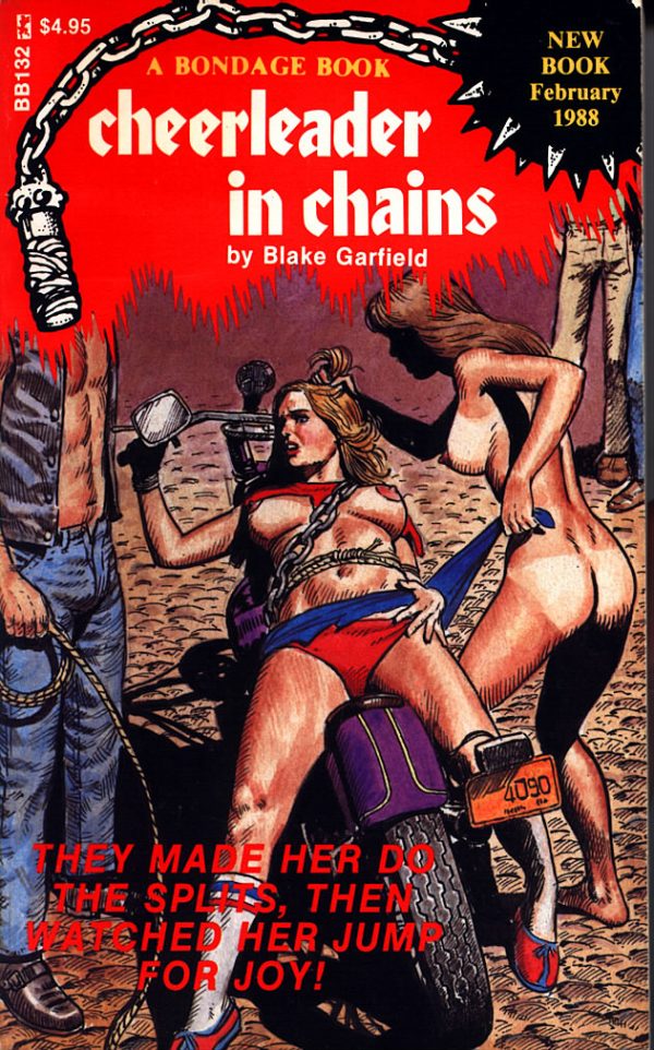 Обложка книги «Cheerleader in chains»