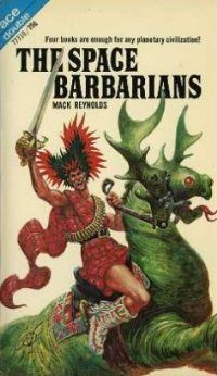 Обложка книги «The Space Barbarians»