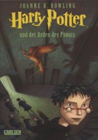 Обложка книги «Harry Potter und der Orden des Phönix»