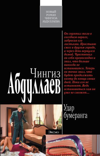 Обложка книги «Удар бумеранга»