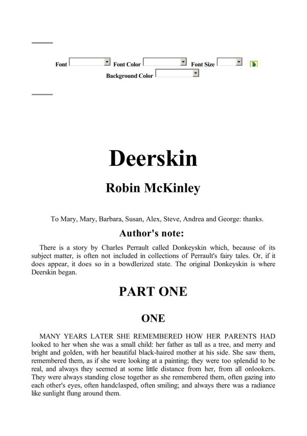 Обложка книги «Deerskin»