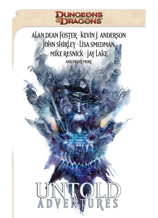Обложка книги «Untold Adventures: A Dungeons and Dragons Anthology»
